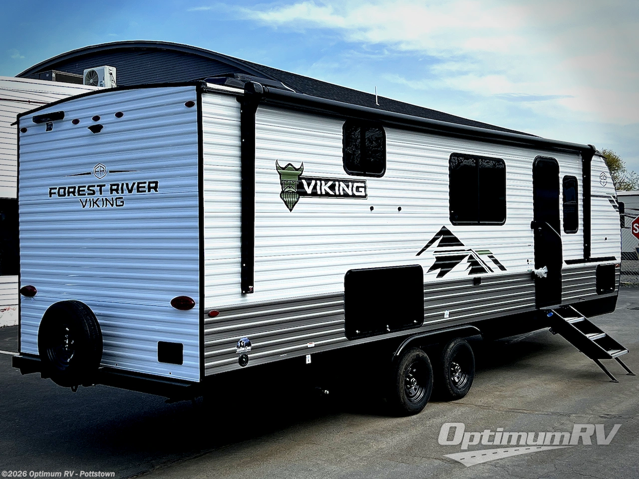 2026 Forest River Viking 5K Series 25QBH - New Travel Trailer For Sale by Optimum RV - Pottstown in Pottstown, Pennsylvania features Awning