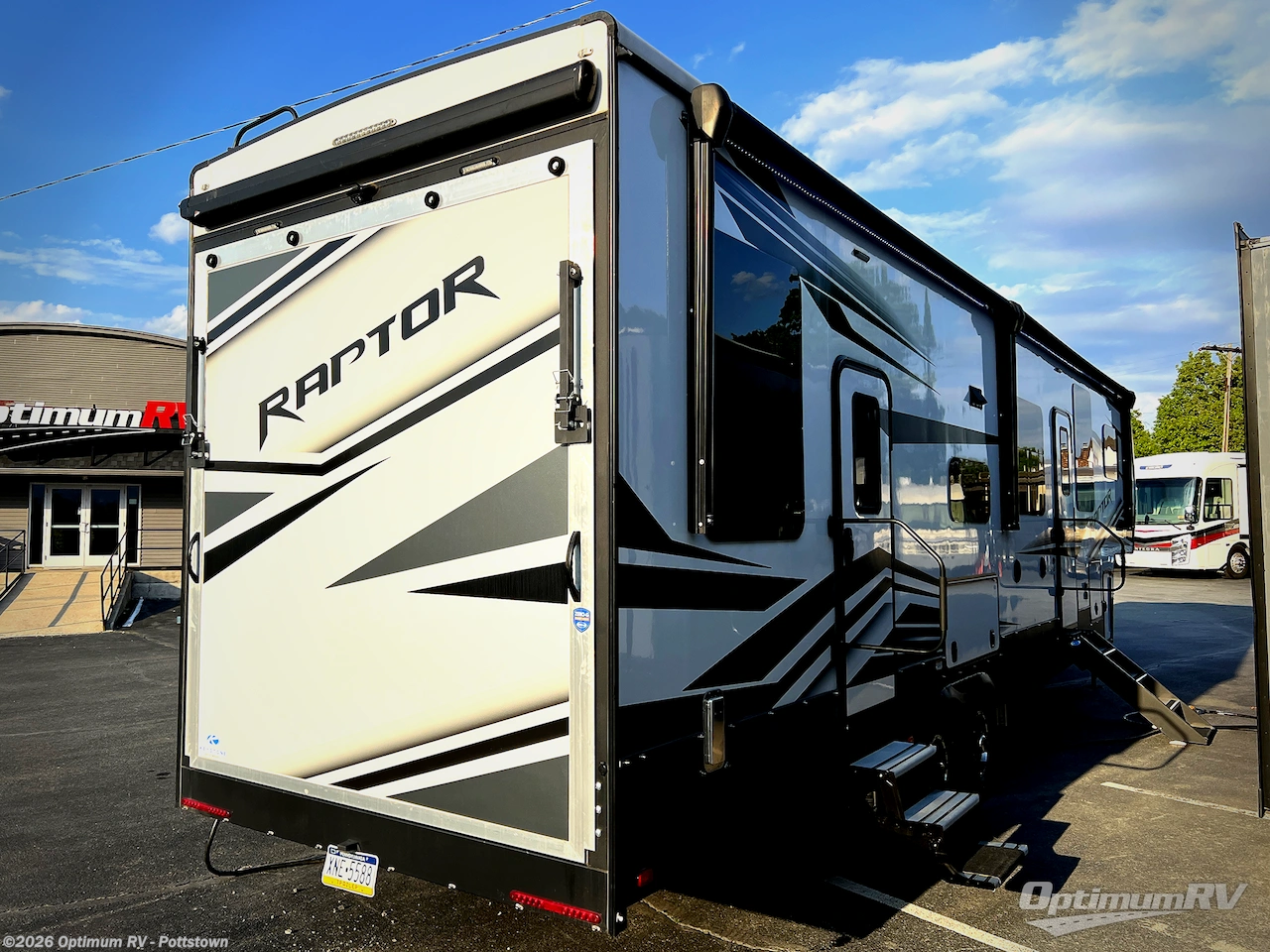 2021 Keystone Raptor 351 - Used Fifth Wheel For Sale by Optimum RV - Pottstown in Pottstown, Pennsylvania features Awning, Slideout