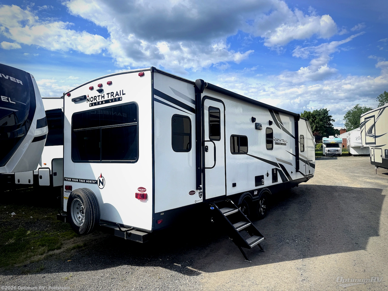 2023 Heartland North Trail 26RLX - Used Travel Trailer For Sale by Optimum RV - Pottstown in Pottstown, Pennsylvania features Awning, Slideout