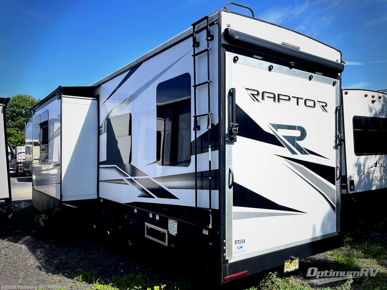 2023 Keystone Raptor 362 - Used Fifth Wheel For Sale by Optimum RV - Pottstown in Pottstown, Pennsylvania features Awning, Slideout