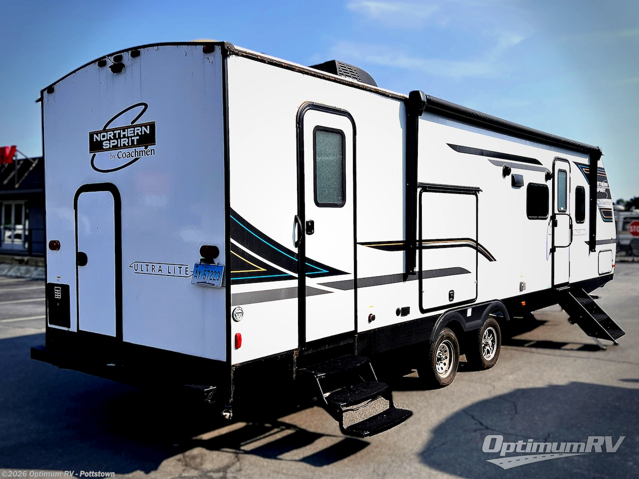 2023 Coachmen Northern Spirit Ultra Lite 2963BH - Used Travel Trailer For Sale by Optimum RV - Pottstown in Pottstown, Pennsylvania features Slideout, Awning