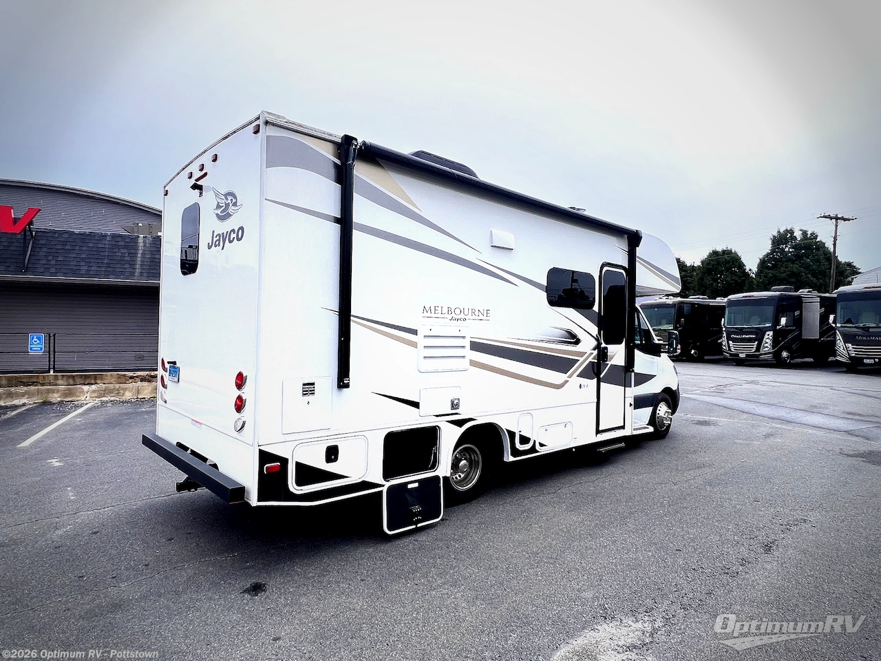 2023 Jayco Melbourne 24R - Used Class C For Sale by Optimum RV - Pottstown in Pottstown, Pennsylvania features Awning, Slideout