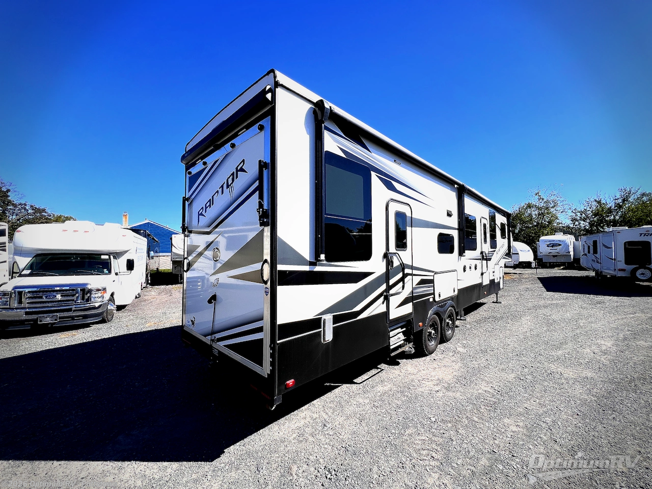 2022 Keystone Raptor 351 - Used Fifth Wheel For Sale by Optimum RV - Pottstown in Pottstown, Pennsylvania features Slideout, Awning