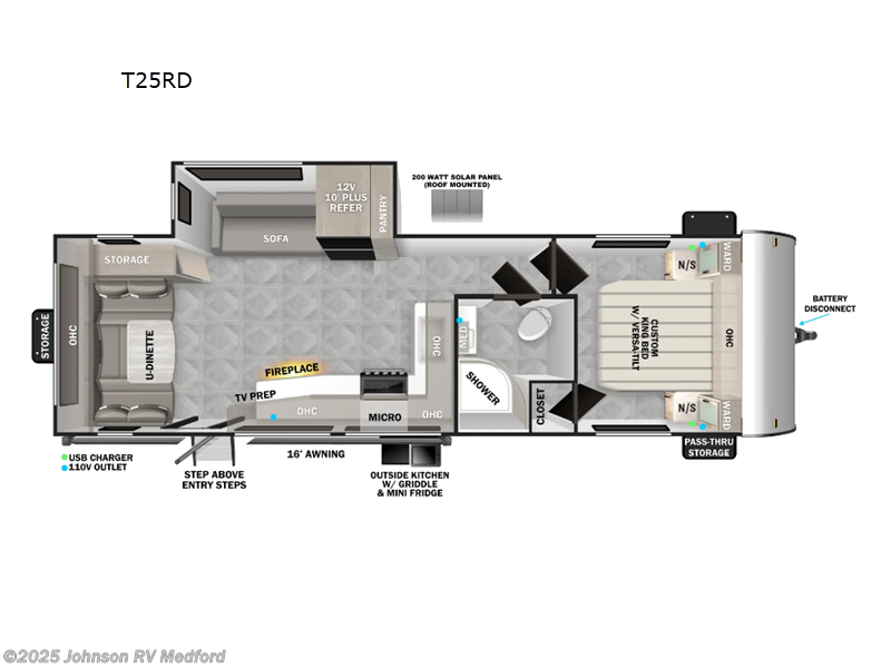 2025 Forest River Salem T25RD RV for Sale in Medford, OR 97504 23560