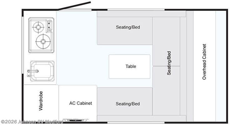 2017 NuCamp TAB 320 - Used Travel Trailer For Sale by Johnson RV Medford in Medford, Oregon