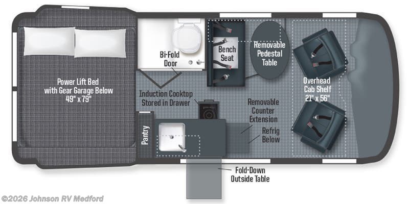 2024 Winnebago Revel 44E - Used Class B For Sale by Johnson RV Medford in Medford, Oregon