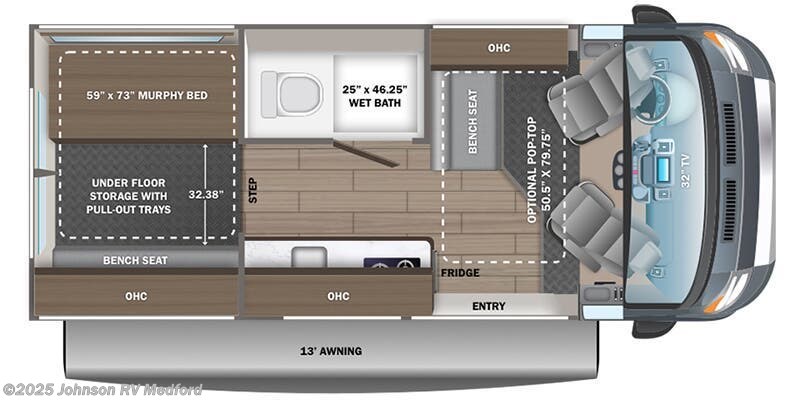2026 Entegra Coach Ethos 20E - New Class B For Sale by Johnson RV Medford in Medford, Oregon