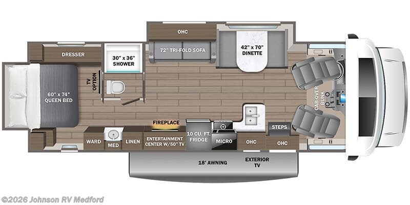 2026 Entegra Coach Odyssey 30Z - New Class C For Sale by Johnson RV Medford in Medford, Oregon