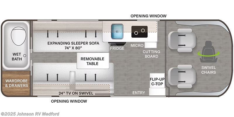 2023 Thor Motor Coach Sequence 20L - Used Class B For Sale by Johnson RV Medford in Medford, Oregon