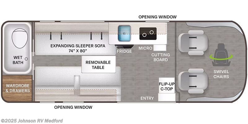 2024 Thor Motor Coach Dazzle 2LB - Used Class B For Sale by Johnson RV Medford in Medford, Oregon