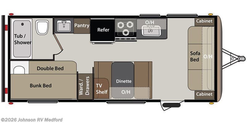 2015 Keystone Springdale 189FLWE - Used Travel Trailer For Sale by Johnson RV Medford in Medford, Oregon
