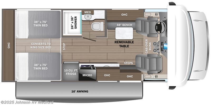 2026 Entegra Coach Odyssey SE 22T - New Class C For Sale by Johnson RV Medford in Medford, Oregon