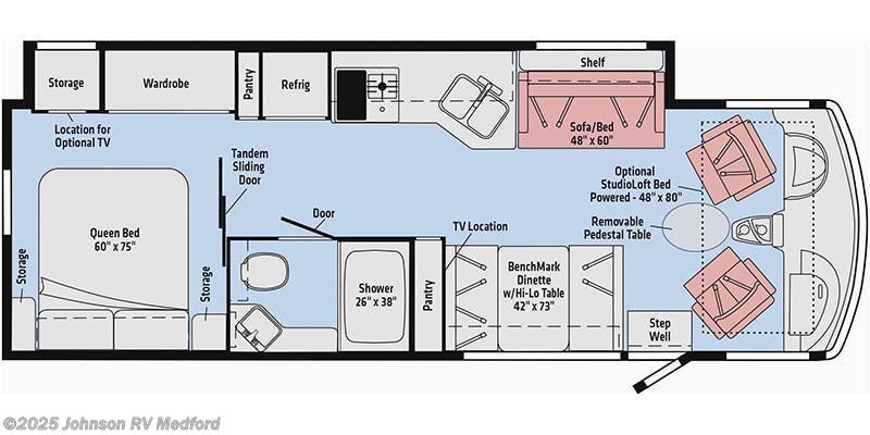 2021 Winnebago Adventurer 29B - Used Class A For Sale by Johnson RV Medford in Medford, Oregon