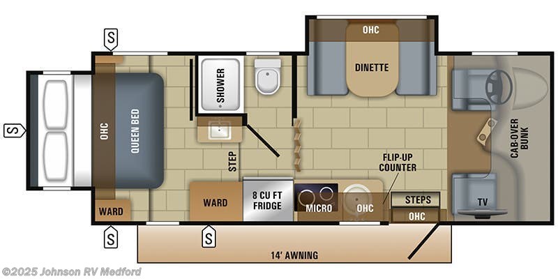 2018 Jayco Melbourne 24K - Used Class C For Sale by Johnson RV Medford in Medford, Oregon