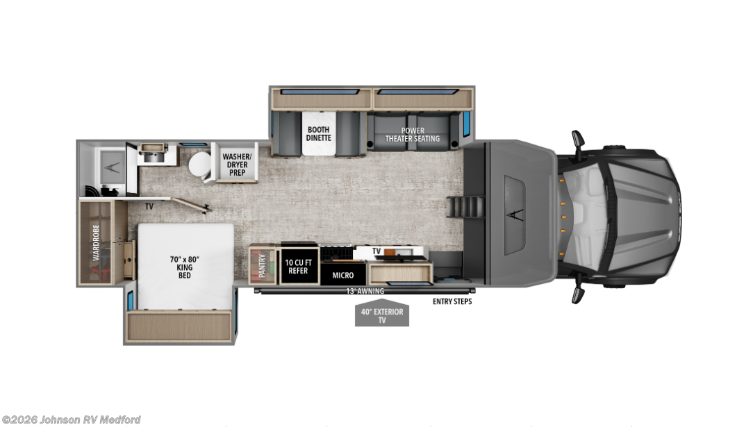 2026 GRAND DESIGN Lineage Series F 31ZW Floorplan