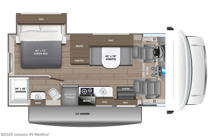 2026 ENTEGRA Odyssey SE 22C Floorplan