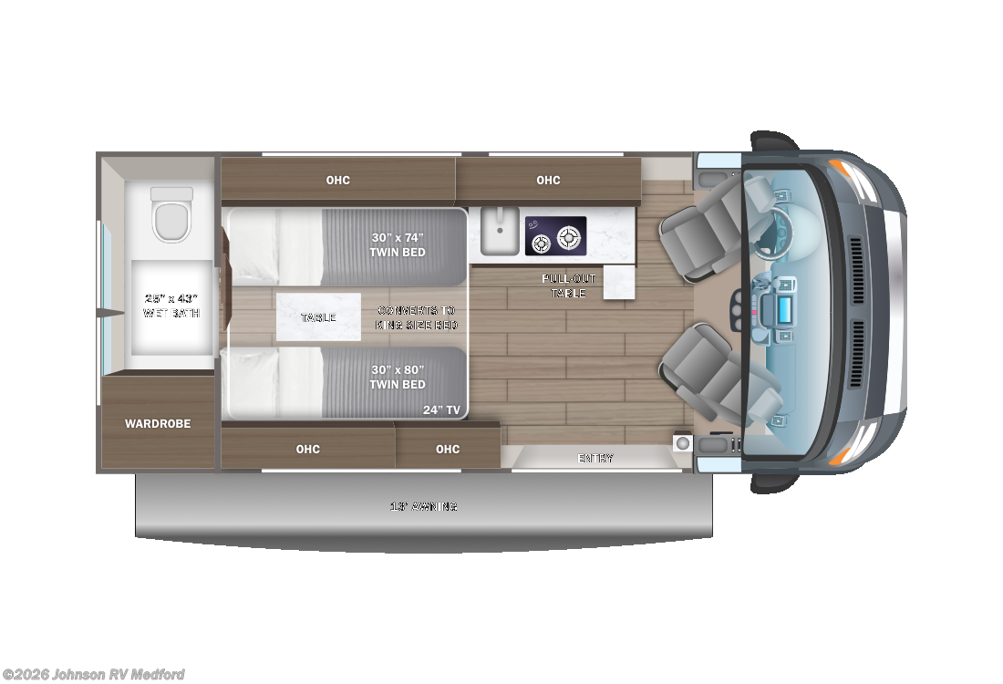 2026 ENTEGRA ETHOS 20T Floorplan