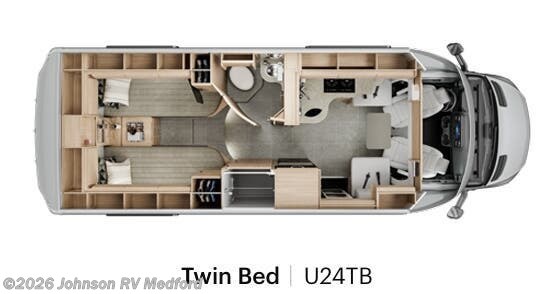 2027 LEISURE TRAVEL Unity 24TB Floorplan