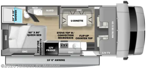 2027 FOREST RIVER Forester 2351 4X4 Floorplan