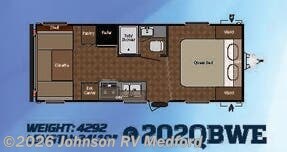 2015 KEYSTONE Springdale 202QBWE Floorplan