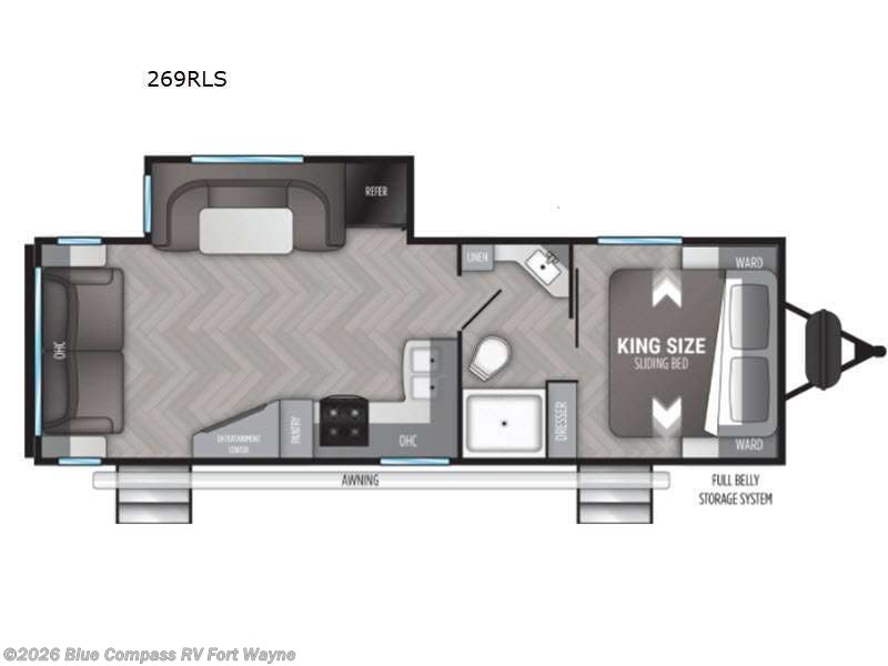 2021 Cruiser RV Shadow Cruiser 269RLS - Used Travel Trailer For Sale by Blue Compass RV Fort Wayne in Columbia City, Indiana features Slideout