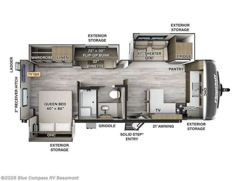 2024 Forest River Flagstaff 826BHS RV for Sale in Vidor, TX 77662