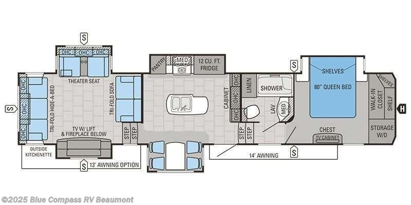 2016 Jayco North Point 387rdfs - Used Fifth Wheel For Sale by Blue Compass RV Beaumont in Vidor, Texas