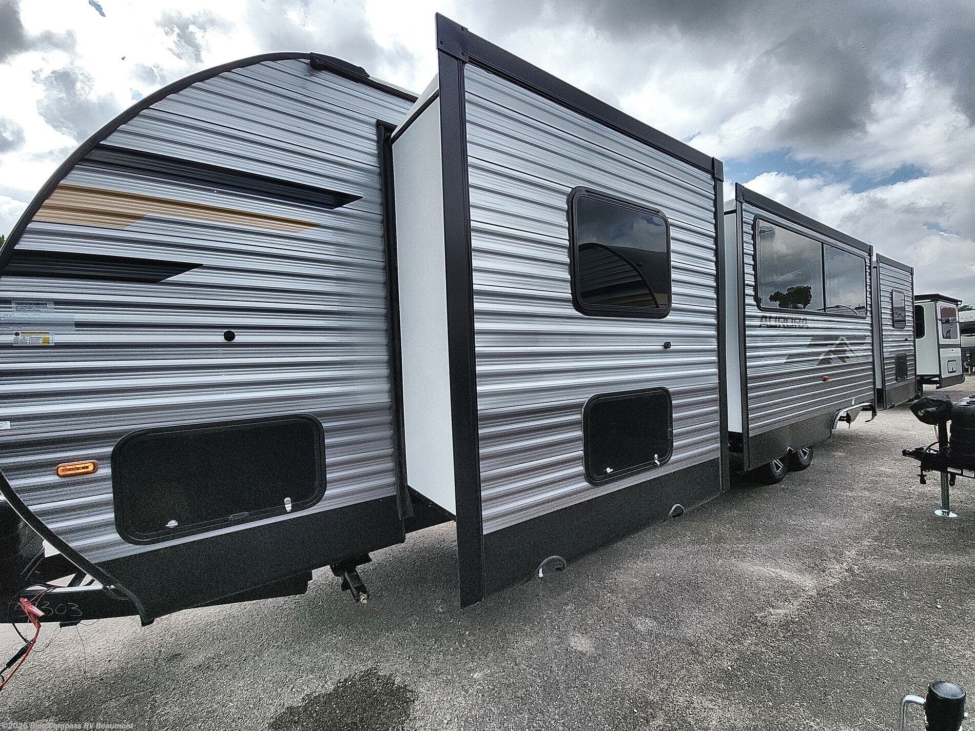 2026 Forest River Aurora 34BHTS-2Q - New Travel Trailer For Sale by Blue Compass RV Beaumont in Vidor, Texas