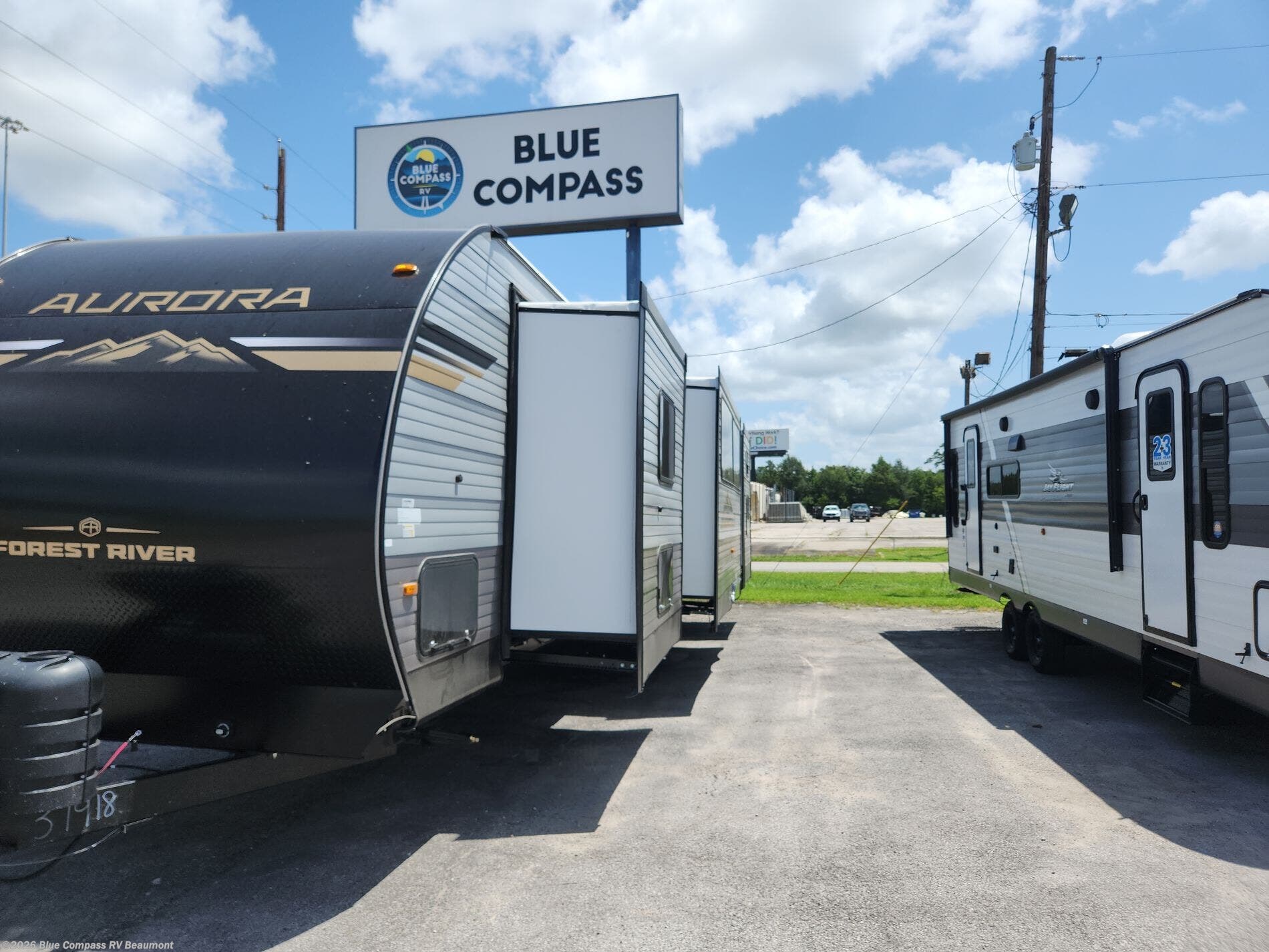 2027 Forest River Aurora 34BHTS - New Travel Trailer For Sale by Blue Compass RV Beaumont in Vidor, Texas