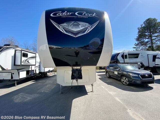 2021 Forest River Cedar Creek Hathaway Edition 38DBRK - Used Fifth Wheel For Sale by Blue Compass RV Beaumont in Vidor, Texas