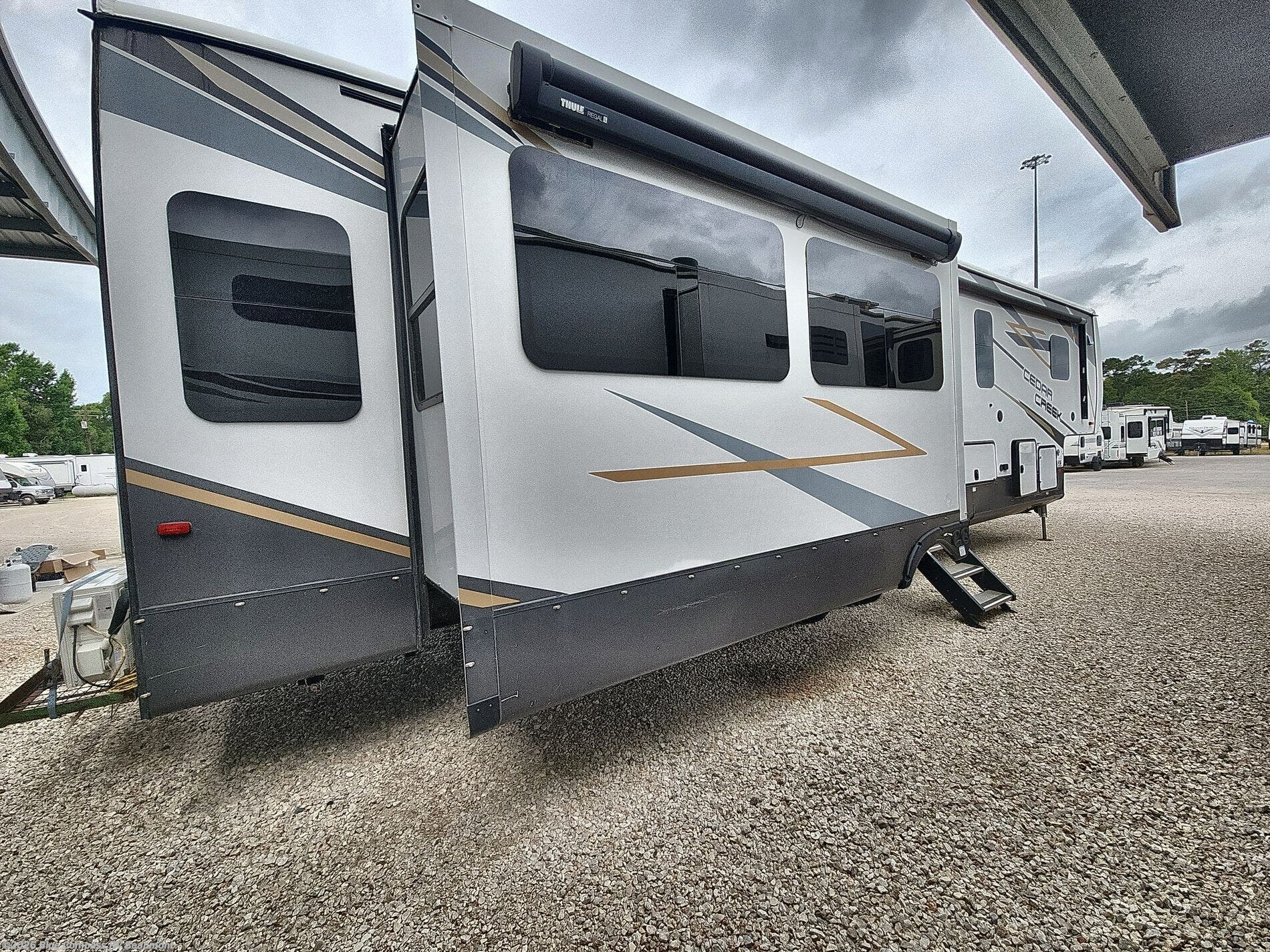 Used 2021 Forest River Cedar Creek 377BH available in Vidor, Texas