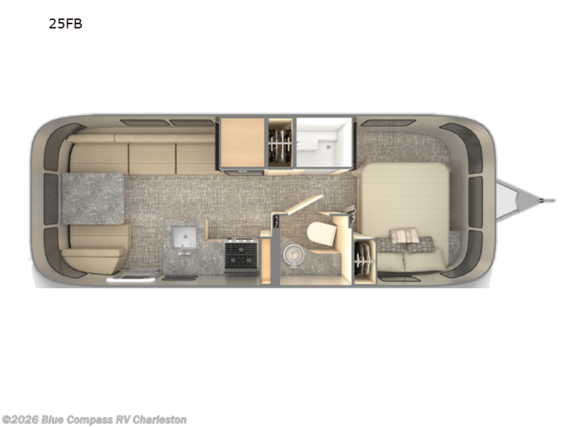 2024 Airstream Flying Cloud 25FB - Used Travel Trailer For Sale by Blue Compass RV Charleston in Ladson, South Carolina