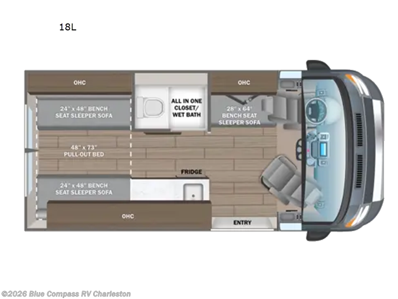 2027 Entegra Coach Arc 18L - New Class B For Sale by Blue Compass RV Charleston in Ladson, South Carolina