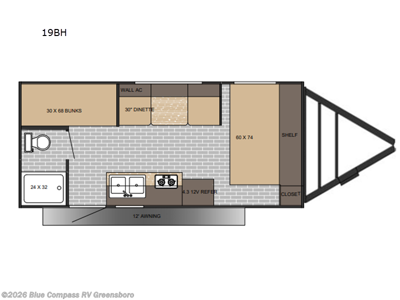 2024 Sunset Park RV Sun Lite LTD 19BH - Used Travel Trailer For Sale by Blue Compass RV Greensboro in Colfax, North Carolina