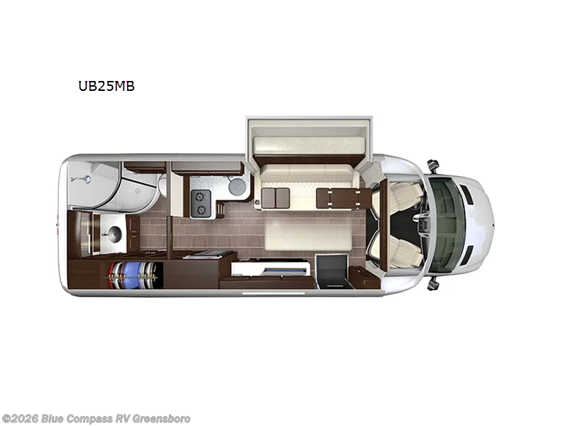 2023 Regency Ultra Brougham 25MB - Used Class B For Sale by Blue Compass RV Greensboro in Colfax, North Carolina features Slideout