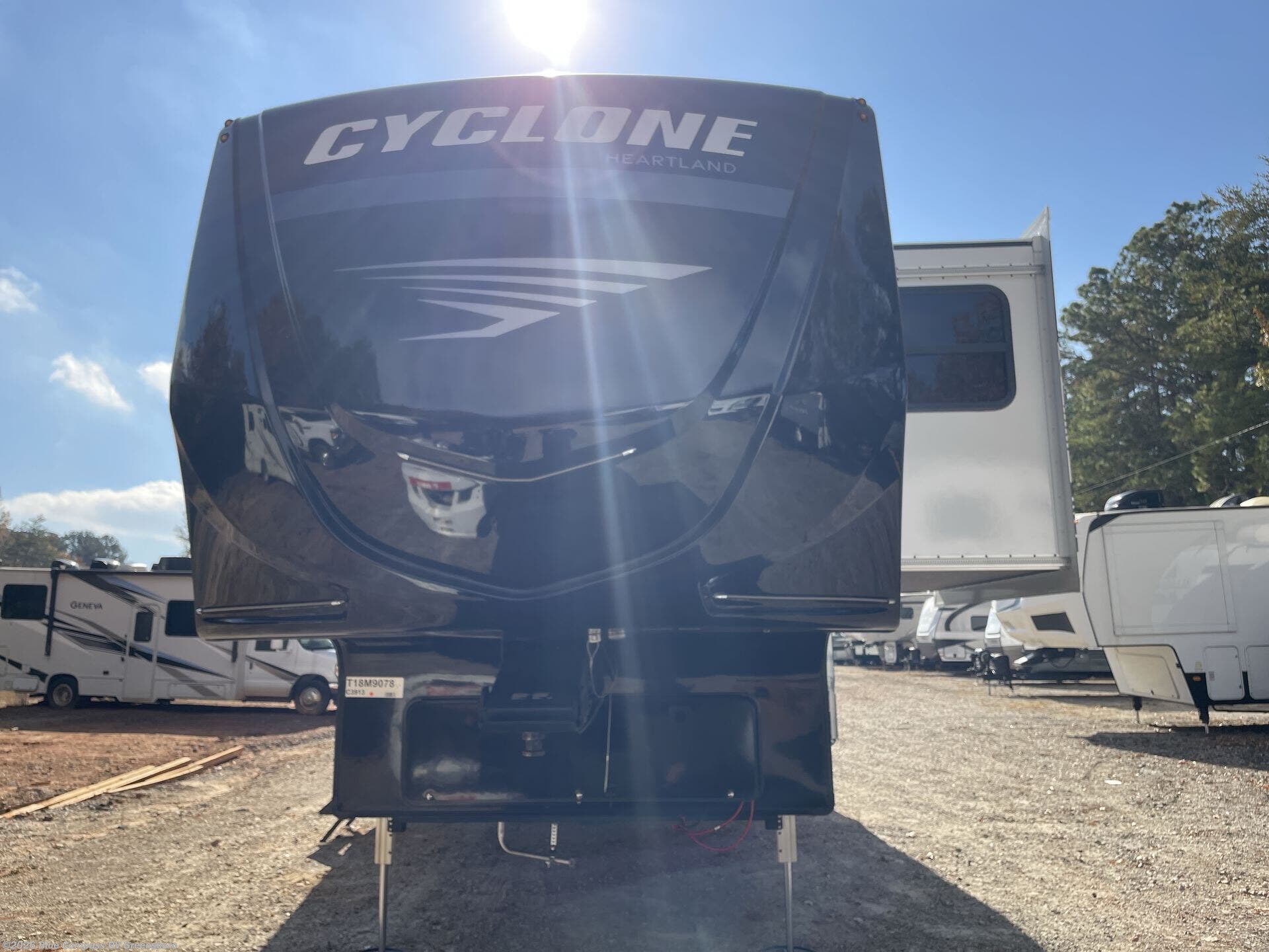 2026 Heartland Cyclone 3913 - New Toy Hauler For Sale by Blue Compass RV Greensboro in Colfax, North Carolina
