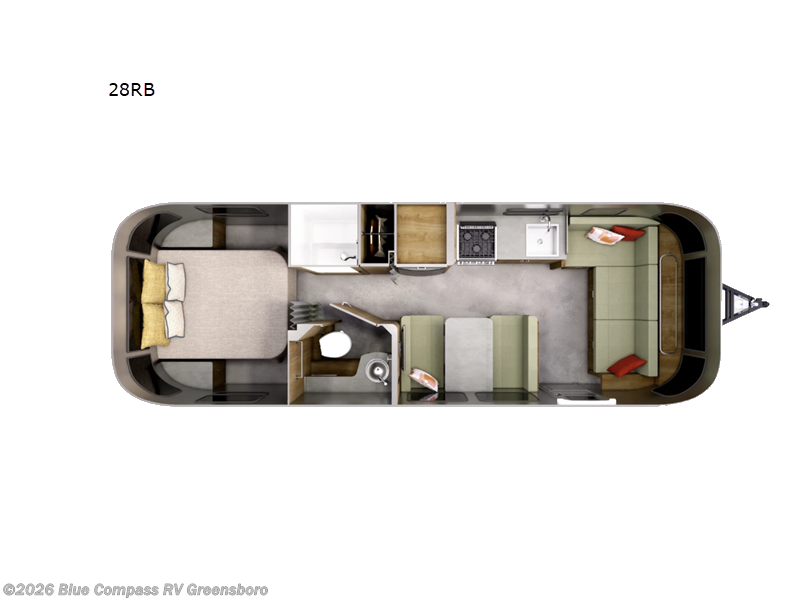 2027 Airstream Flying Cloud 28RB - New Travel Trailer For Sale by Blue Compass RV Greensboro in Colfax, North Carolina