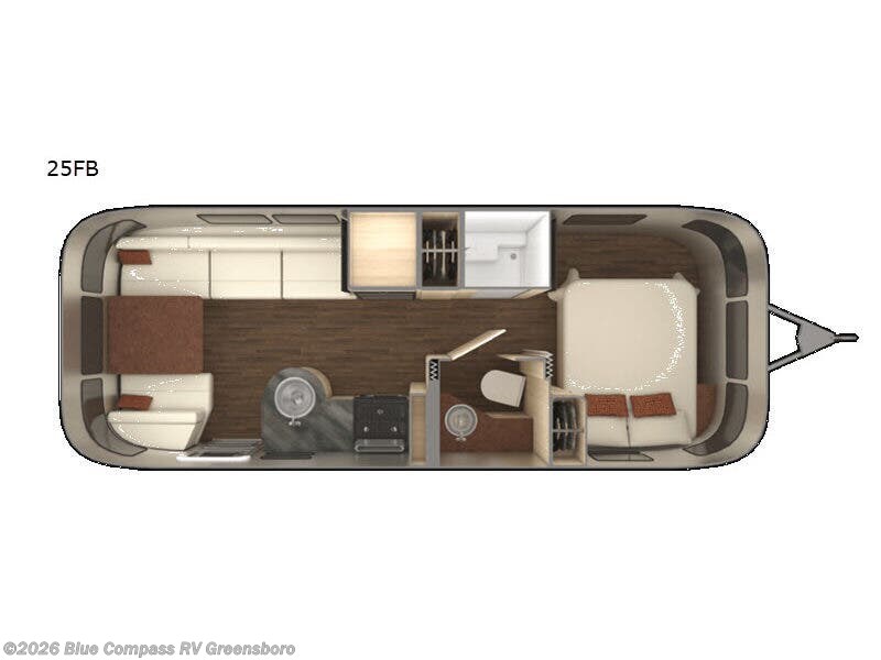 2019 Airstream International Serenity 25FB - Used Travel Trailer For Sale by Blue Compass RV Greensboro in Colfax, North Carolina