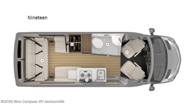 2022 Airstream Tommy Bahama Interstate Nineteen - Used Class B For Sale by Blue Compass RV Jacksonville in Jacksonville, Florida