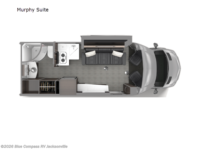 2022 Airstream Atlas - Used Class B For Sale by Blue Compass RV Jacksonville in Jacksonville, Florida features Slideout