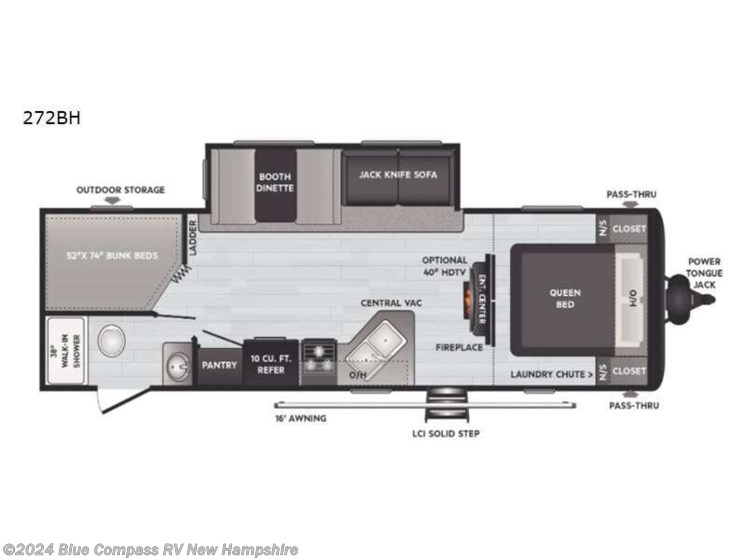 Used 2021 Keystone Hideout 272BH available in Epsom, New Hampshire