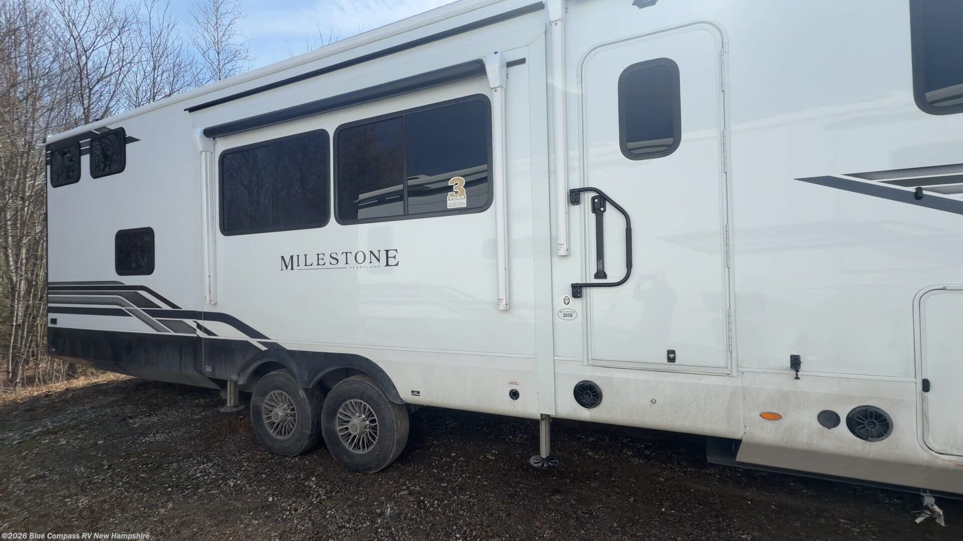 New 2026 Heartland Milestone 39TB available in Epsom, New Hampshire