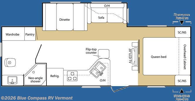 2007 Keystone Sprinter 250RBS #UT930462 - For Sale in East Montpelier, VT