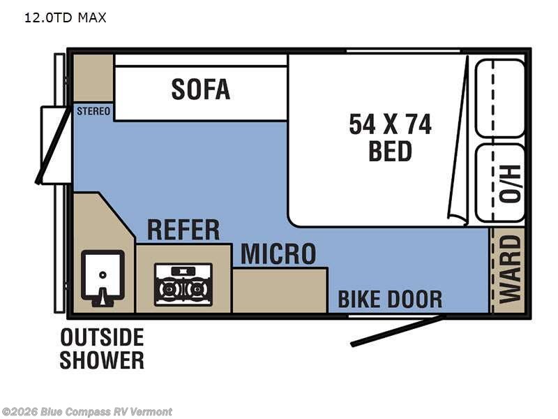 2021 Coachmen Clipper Camping Trailers 12.0TD MAX - Used Popup For Sale by Blue Compass RV Vermont in East Montpelier, Vermont