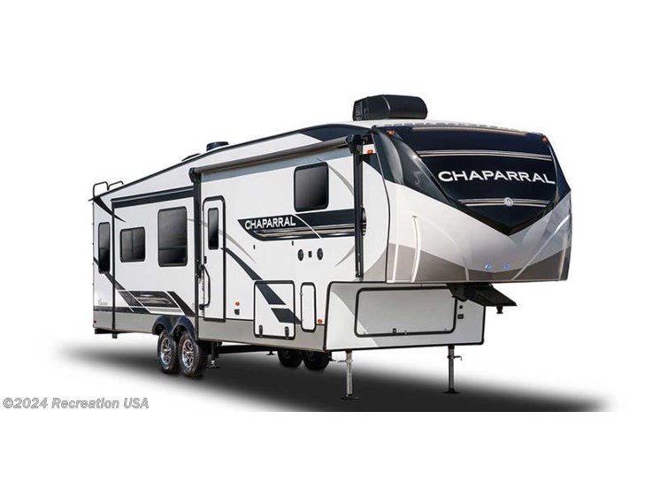 Stock Image for 2023 Coachmen Chaparral 334FL (options and colors may vary)