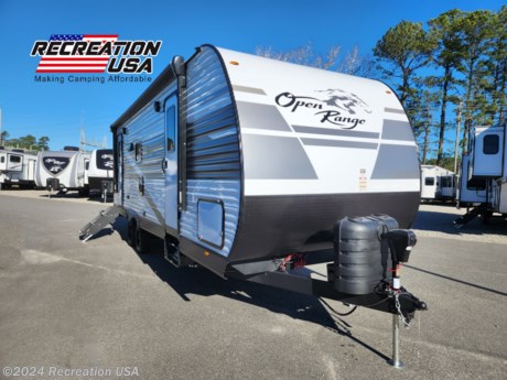 &lt;p&gt;&lt;strong&gt;2024 Highland Ridge Open Range 26RLS rear living travel trailer&lt;/strong&gt;&lt;/p&gt;
&lt;p&gt;USA STANDARDS&amp;nbsp;&lt;/p&gt;
&lt;p&gt;CUSTOMER CONVENIENCE PACKAGE&lt;/p&gt;
&lt;p&gt;15,000 BTU AC&lt;/p&gt;
&lt;p&gt;30 AMP SERVICE&lt;/p&gt;
&lt;p&gt;METAL SIDEWALL&lt;/p&gt;
&lt;h2 data-sourcepos=&quot;1:1-1:87&quot;&gt;&lt;span style=&quot;font-size: 12pt;&quot;&gt;Escape to Adventure with the 2024 Highland Ridge Open Range 26RLS at Recreation USA!&lt;/span&gt;&lt;/h2&gt;
&lt;p data-sourcepos=&quot;3:1-3:229&quot;&gt;&lt;strong&gt;Make memories, not debt, with Recreation USA&#39;s commitment to affordable camping.&lt;/strong&gt; We&#39;re proud to offer the brand new 2024 Highland Ridge Open Range 26RLS rear living travel trailer, perfect for families and adventurers alike.&lt;/p&gt;
&lt;p data-sourcepos=&quot;5:1-5:39&quot;&gt;&lt;strong&gt;This feature-packed trailer boasts:&lt;/strong&gt;&lt;/p&gt;
&lt;ul data-sourcepos=&quot;7:1-12:0&quot;&gt;
&lt;li data-sourcepos=&quot;7:1-7:89&quot;&gt;&lt;strong&gt;Spacious rear living area&lt;/strong&gt;&amp;nbsp;with a comfortable sofa for relaxation and entertainment.&lt;/li&gt;
&lt;li data-sourcepos=&quot;8:1-8:74&quot;&gt;&lt;strong&gt;Separate front bedroom&lt;/strong&gt;&amp;nbsp;with a queen-size bed for a peaceful retreat.&lt;/li&gt;
&lt;li data-sourcepos=&quot;9:1-9:51&quot;&gt;&lt;strong&gt;Convenient bathroom&lt;/strong&gt;&amp;nbsp;with ample counter space.&lt;/li&gt;
&lt;li data-sourcepos=&quot;10:1-10:67&quot;&gt;&lt;strong&gt;Fully equipped kitchen&lt;/strong&gt;&amp;nbsp;ready for all your camp cooking needs.&lt;/li&gt;
&lt;li data-sourcepos=&quot;11:1-12:0&quot;&gt;&lt;strong&gt;Easy towing&lt;/strong&gt;&amp;nbsp;with a dry weight of 5,860 lbs.&lt;/li&gt;
&lt;/ul&gt;
&lt;p data-sourcepos=&quot;13:1-13:65&quot;&gt;&lt;strong&gt;At Recreation USA, we make camping easy and affordable, with:&lt;/strong&gt;&lt;/p&gt;
&lt;ul data-sourcepos=&quot;15:1-19:0&quot;&gt;
&lt;li data-sourcepos=&quot;15:1-15:149&quot;&gt;&lt;strong&gt;No hidden fees:&lt;/strong&gt;&amp;nbsp;That&#39;s right, no freight costs, prep fees, walk-through fees, inspection fees, battery charging fees, or propane filling fees.&lt;/li&gt;
&lt;li data-sourcepos=&quot;16:1-16:112&quot;&gt;&lt;strong&gt;Outstanding financing options:&lt;/strong&gt;&amp;nbsp;Get on the road to adventure with our competitive rates and flexible terms.&lt;/li&gt;
&lt;li data-sourcepos=&quot;17:1-17:184&quot;&gt;&lt;strong&gt;Unwavering commitment to customer care:&lt;/strong&gt;&amp;nbsp;We&#39;re here to help you every step of the way, from choosing the perfect RV to ensuring you have a smooth and enjoyable camping experience.&lt;/li&gt;
&lt;li data-sourcepos=&quot;18:1-19:0&quot;&gt;&lt;strong&gt;Pet-friendly environment:&lt;/strong&gt;&amp;nbsp;Bring your furry companions along for the adventure!&lt;/li&gt;
&lt;/ul&gt;
&lt;p data-sourcepos=&quot;20:1-20:118&quot;&gt;&lt;strong&gt;Don&#39;t wait! Visit Recreation USA today and experience the difference.&lt;/strong&gt; Let&#39;s turn your camping dreams into reality.&lt;/p&gt;