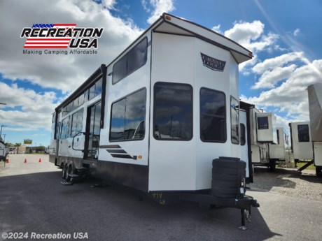 &lt;h2 class=&quot;&quot; data-sourcepos=&quot;1:1-1:65&quot;&gt;&lt;span style=&quot;font-size: 14pt;&quot;&gt;The 2024 Wildwood 44VIEW: A Luxurious Destination Model Camper&lt;/span&gt;&lt;/h2&gt;
&lt;p&gt;CAPRI DECOR&lt;/p&gt;
&lt;p&gt;BEST IN CLASS VALUE PACKAGE&lt;/p&gt;
&lt;p&gt;SOLID SURFACE COUNTERTOPS&lt;/p&gt;
&lt;p&gt;60K BTU TANKLESS WATER HEATER IPO 20 GAL ELECTRIC&lt;/p&gt;
&lt;p&gt;STAB JACKS (4)&lt;/p&gt;
&lt;p&gt;OUTSIDE SHOWER&lt;/p&gt;
&lt;p&gt;EXTREME WEATHER PKG&lt;/p&gt;
&lt;p&gt;LADDER ONLY&lt;/p&gt;
&lt;p&gt;STACKABLE WASHER/DRYER&amp;nbsp;&lt;/p&gt;
&lt;p data-sourcepos=&quot;3:1-3:20&quot;&gt;The 2024 Wildwood 44VIEW is a destination model trailer by Forest River RV, designed for those who seek the ultimate in comfort and convenience. This luxurious camper boasts several impressive features that make it a standout in its class.&lt;/p&gt;
&lt;p data-sourcepos=&quot;6:1-6:25&quot;&gt;&lt;strong&gt;Spacious and Stylish:&lt;/strong&gt;&lt;/p&gt;
&lt;p data-sourcepos=&quot;8:1-8:4&quot;&gt;The 44VIEW boasts a spacious interior with ample living space for families or groups of up to 7. The large living area features comfortable sofas, a fireplace, and a large entertainment center, ensuring a comfortable and enjoyable stay.&lt;/p&gt;
&lt;p data-sourcepos=&quot;11:1-11:20&quot;&gt;&lt;strong&gt;Unmatched Views:&lt;/strong&gt;&lt;/p&gt;
&lt;p data-sourcepos=&quot;13:1-14:39&quot;&gt;One of the 44VIEW&#39;s most remarkable features is its abundance of windows, providing a breathtaking 224 square feet of window coverage. This allows for panoramic views of your surroundings, whether you&#39;re parked in a picturesque campground or overlooking a stunning vista.&lt;/p&gt;
&lt;p data-sourcepos=&quot;16:1-16:24&quot;&gt;&lt;strong&gt;Luxurious Amenities:&lt;/strong&gt;&lt;/p&gt;
&lt;p data-sourcepos=&quot;18:1-18:46&quot;&gt;The kitchen is fully equipped with top-of-the-line appliances, including a residential refrigerator, a dishwasher, and a three-burner cooktop. The bathroom features a spacious shower and a luxurious soaking tub, perfect for relaxing after a day of exploring.&lt;/p&gt;
&lt;p data-sourcepos=&quot;22:1-22:31&quot;&gt;&lt;strong&gt;Two Slides for Extra Space:&lt;/strong&gt;&lt;/p&gt;
&lt;p data-sourcepos=&quot;24:1-24:189&quot;&gt;The 44VIEW features two large slide-outs, providing additional living space and maximizing comfort. One slide-out expands the living area, while the other creates a spacious master bedroom.&lt;/p&gt;
&lt;p data-sourcepos=&quot;26:1-26:24&quot;&gt;&lt;strong&gt;Advanced Technology:&lt;/strong&gt;&lt;/p&gt;
&lt;p data-sourcepos=&quot;28:1-28:195&quot;&gt;The 44VIEW is equipped with a variety of advanced technologies that enhance your camping experience. This includes a central vacuum system, a tank monitoring system, and a Bluetooth sound system.&lt;/p&gt;
&lt;p data-sourcepos=&quot;30:1-30:25&quot;&gt;&lt;strong&gt;Durable Construction:&lt;/strong&gt;&lt;/p&gt;
&lt;p data-sourcepos=&quot;32:1-32:253&quot;&gt;The 44VIEW is built with high-quality materials and construction techniques to ensure long-lasting durability. The 12&quot; forged I-beam frame, cambered chassis, and plywood floor decking are just a few examples of the quality materials used in this camper.&lt;/p&gt;
&lt;p data-sourcepos=&quot;34:1-34:36&quot;&gt;&lt;strong&gt;Perfect for Destination Camping:&lt;/strong&gt;&lt;/p&gt;
&lt;p data-sourcepos=&quot;36:1-36:104&quot;&gt;The 44VIEW is ideal for those who prefer to stay in one location for extended periods. With its spacious interior, luxurious amenities, and durable construction, the 44VIEW provides all the comforts of home, even when you&#39;re on the road.&lt;/p&gt;
&lt;p data-sourcepos=&quot;38:1-38:70&quot;&gt;&lt;strong&gt;Here are some additional key features of the 2024 Wildwood 44VIEW:&lt;/strong&gt;&lt;/p&gt;
&lt;ul data-sourcepos=&quot;40:1-55:0&quot;&gt;
&lt;li data-sourcepos=&quot;40:1-40:23&quot;&gt;Sleeps up to 7 people&lt;/li&gt;
&lt;li data-sourcepos=&quot;41:1-41:22&quot;&gt;Two large slide-outs&lt;/li&gt;
&lt;li data-sourcepos=&quot;42:1-42:20&quot;&gt;Electric fireplace&lt;/li&gt;
&lt;li data-sourcepos=&quot;43:1-43:8&quot;&gt;60&quot; TV&lt;/li&gt;
&lt;li data-sourcepos=&quot;44:1-44:24&quot;&gt;Bluetooth sound system&lt;/li&gt;
&lt;li data-sourcepos=&quot;45:1-45:23&quot;&gt;Central vacuum system&lt;/li&gt;
&lt;li data-sourcepos=&quot;46:1-46:24&quot;&gt;Tank monitoring system&lt;/li&gt;
&lt;li data-sourcepos=&quot;47:1-47:37&quot;&gt;King-size bed in the master bedroom&lt;/li&gt;
&lt;li data-sourcepos=&quot;48:1-48:25&quot;&gt;Two additional bedrooms&lt;/li&gt;
&lt;li data-sourcepos=&quot;49:1-49:20&quot;&gt;Two full bathrooms&lt;/li&gt;
&lt;li data-sourcepos=&quot;50:1-50:46&quot;&gt;Spacious kitchen with residential appliances&lt;/li&gt;
&lt;li data-sourcepos=&quot;51:1-51:18&quot;&gt;Washer and dryer&lt;/li&gt;
&lt;li data-sourcepos=&quot;52:1-52:17&quot;&gt;Outdoor kitchen&lt;/li&gt;
&lt;li data-sourcepos=&quot;53:1-53:8&quot;&gt;Awning&lt;/li&gt;
&lt;li data-sourcepos=&quot;54:1-55:0&quot;&gt;Large storage compartments&lt;/li&gt;
&lt;/ul&gt;
&lt;p data-sourcepos=&quot;56:1-56:276&quot;&gt;&lt;strong&gt;Overall, the 2024 Wildwood 44VIEW is a luxurious and well-equipped destination model camper that offers the perfect blend of comfort, convenience, and style. If you&#39;re looking for a home away from home on your next camping trip, the 44VIEW is definitely worth considering.&lt;/strong&gt;&lt;/p&gt;
&lt;p data-sourcepos=&quot;56:1-56:276&quot;&gt;At Recreation USA our sale prices on our campers are fair and maybe the lowest in the country. There&#39;s zero price gouging, no additional fees for freight cost, no preparation fees, no fee for instructional walk-through, no pre-delivery inspection fee, no battery charging fee or for filling the propane tanks. Total transparency is our goal and we aim to deliver the best buying experience, so your family can start creating memories today.&amp;nbsp;&lt;/p&gt;