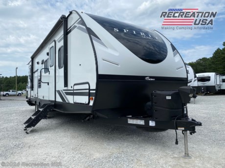 &lt;p&gt;Just in on trade!&lt;/p&gt;
&lt;p&gt;50 AMP, DOUBLE SIZE BUNKS TRAVEL TRAILER, SUPER SLIDE, OUTDOOR KITCHEN - 2021 Coachmen Spirit Ultra Lite 2963BH - *** Price Includes Prep *** - National Shipping Available&lt;/p&gt;
&lt;p&gt;Spirit&amp;rsquo;s most popular bunk model is ideal for a large family. Two entry doors, a large outside kitchen, and a rear storage door make this model a popular seller.&lt;/p&gt;
&lt;p&gt;CAMPING SIMPLIFIED FEATURES&lt;br /&gt;MAX BED STORAGE (N/A 3379BH)&lt;br /&gt;Motion Activated Floor Lights (Bedroom and bathroom)&lt;br /&gt;Store-More Cargo Center (Bunk models)&lt;br /&gt;Valuables Hutch (Some models)&lt;br /&gt;&amp;ldquo;Twice Cool&amp;rdquo; Dual Ducted Air Conditioning System&lt;br /&gt;Wireless Phone Charger&lt;br /&gt;Battery Disconnect Switch&lt;br /&gt;Lighted USB Ports&lt;br /&gt;Kids Convenience Center&lt;br /&gt;&amp;ldquo;Easy Up&amp;rdquo; Quick Connect Stabilizer Jack Bit&lt;br /&gt;Exterior Dog Leash Clip&lt;br /&gt;Exterior Fishing Pole Storage&lt;br /&gt;Motion Activated Pass Through Storage Light&lt;br /&gt;Bottle Opener&lt;br /&gt;Sink Cover Storage&lt;br /&gt;Pet Center (Some models)&lt;br /&gt;Digital Level&lt;/p&gt;
&lt;p&gt;STANDARD FEATURES (EXTERIOR)&lt;br /&gt;Magnetic Door Catches&lt;br /&gt;Drip Rails w/ Downspouts&lt;br /&gt;Heated and Enclosed Underbelly&lt;br /&gt;Cable / Satellite Prep&lt;br /&gt;Solid Entry Steps (N/A 1943RB)&lt;br /&gt;Extended Grab Handle&lt;br /&gt;Back-up Camera Prep&lt;br /&gt;Angled Stabilizer Scissor Jacks&lt;br /&gt;Black Tank Flush&lt;br /&gt;Exterior Speakers&lt;br /&gt;Wide Stance Axles&lt;br /&gt;Power Awning&lt;br /&gt;200W Solar Panel w/30 Amp Controller&lt;br /&gt;Dog Wash&lt;br /&gt;Front Rock Guard&lt;br /&gt;Power Tongue Jack&lt;br /&gt;Spare Tire&lt;br /&gt;Detachable Power Chord&lt;br /&gt;20 lb. LP Tanks&lt;br /&gt;Water Heater By Pass&lt;br /&gt;Aluminum Rims&lt;/p&gt;
&lt;p&gt;KITCHEN/LIVING ROOM&lt;br /&gt;Seamless Thermo Foil Wrapped Countertop&lt;br /&gt;Deluxe High Rise Faucet&lt;br /&gt;Double Bowl Stainless Steel Sink&lt;br /&gt;Microwave&lt;br /&gt;Oven w/ 3 Burner Cooktop and Folding Glass Cover&lt;br /&gt;12V 10 Cu. Ft. Refrigerator&lt;br /&gt;Tri Fold Sofa Sleeper (Most models)&lt;br /&gt;AM/FM Bluetooth Stereo&lt;br /&gt;Under Dinette Storage Doors&lt;br /&gt;Lighted USB&lt;br /&gt;Ducted Furnace&lt;br /&gt;6 Gallon Gas/Electric Water Heater w/ 17.3 Gallon Recovery&lt;br /&gt;55 Amp Power Converter&lt;br /&gt;LED TV&lt;br /&gt;Bunk Privacy Curtains&lt;br /&gt;14.5 BTU Air Conditioner&lt;br /&gt;Pantry w/ Removable Shelves (Most models)&lt;br /&gt;2 Interior Speakers&lt;br /&gt;Sink Covers&lt;/p&gt;
&lt;p&gt;BATHROOM&lt;br /&gt;Designer Shower Curtain or Glass Shower Doors&lt;br /&gt;Medicine Cabinet&lt;br /&gt;Towel Hooks&lt;br /&gt;Tub Surround&lt;br /&gt;Power Vent&lt;br /&gt;Skylight&lt;br /&gt;Seamless Thermo Foil Wrapped Countertop&lt;/p&gt;
&lt;p&gt;BEDROOM&lt;br /&gt;Bedside Night Stands&lt;br /&gt;Shirt Closets&lt;br /&gt;Lighted USBs&lt;br /&gt;Outlets&lt;br /&gt;Above Bed Shelf&lt;br /&gt;Designer Comforter&lt;br /&gt;Reading Lights&lt;br /&gt;60&amp;rdquo; X 80&amp;rdquo; Queen Bed&lt;br /&gt;Laundry Center&lt;br /&gt;Light Switches&lt;/p&gt;
&lt;p&gt;CONSTRUCTION&lt;br /&gt;Laminated, Aluminum Framed Floor&lt;br /&gt;Laminated, Aluminum Framed Sidewalls and Rear Wall&lt;br /&gt;3/4 Painted Fiberglass Front Cap w/ LED Strip Lights&lt;br /&gt;Azdel Composite Panels in place of Luaun Plywood&lt;br /&gt;3/8&amp;Prime; Roof Decking&lt;br /&gt;Tufflex PVC Roof Membrane&lt;br /&gt;5&amp;rdquo; Trusses w/ Interior Vault&lt;br /&gt;Lumber Core Cabinet Stiles&lt;br /&gt;Pocket Screwed Cabinet Stile Joints&lt;br /&gt;Mortise and Tenon Cabinet Doors&lt;/p&gt;