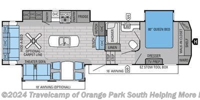 2015 Jayco Eagle 321RSTS - Used Fifth Wheel For Sale by Travelcamp of Orange Park South in Jacksonville, Florida