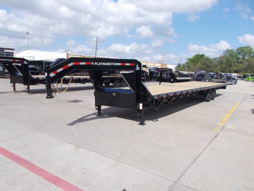 2023 Dp Platinum Star 102x36 Gooseneck Hotshot Trailer 14k Lb Gvwr 8860